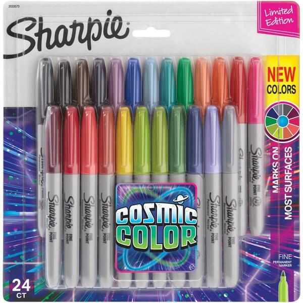 Sanford Cosmic Color Fine Point Markers, 24PK 2033573